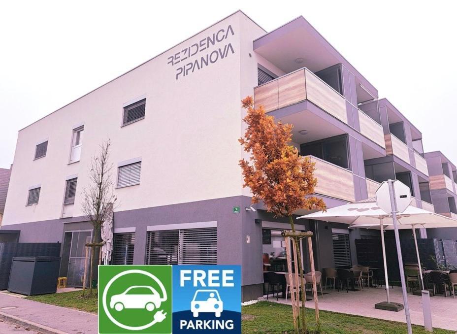 Stunning New Apartment With Free Parking Near City Centre Ljubljana Exterior foto